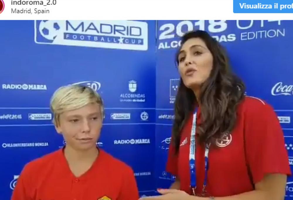 Totti Jr. e il gesto che ha impressionato tutti