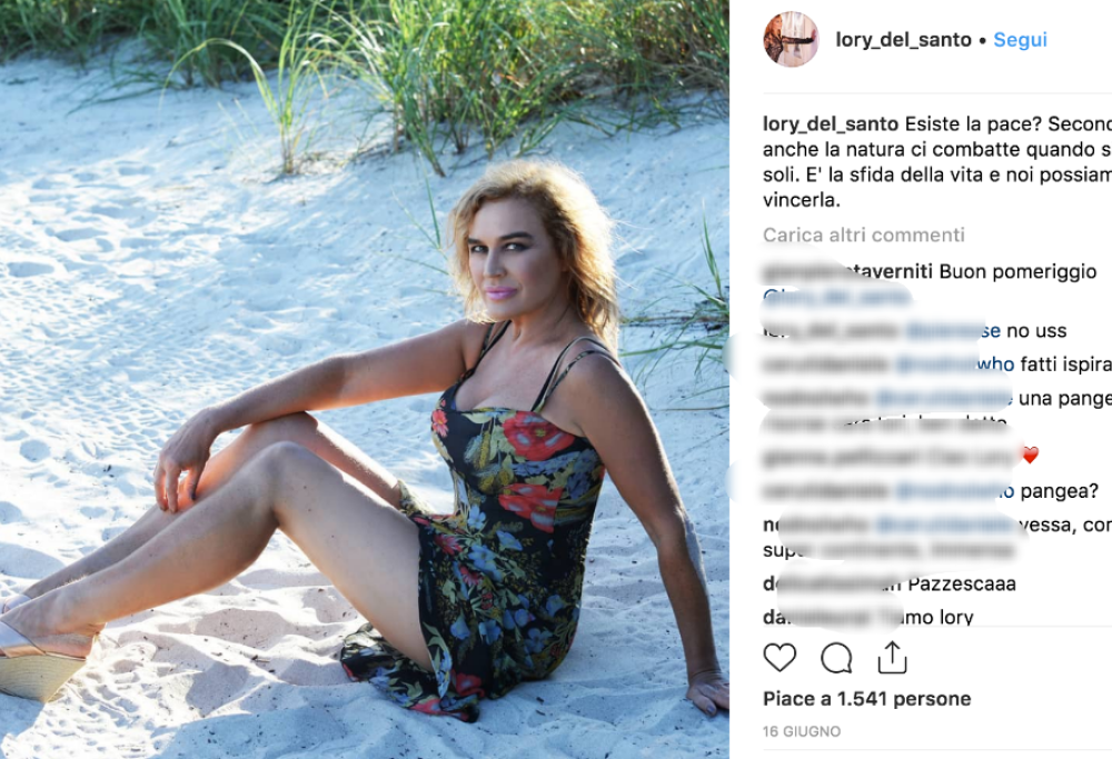 Lory Del Santo vorrebbe ancora partecipare al Grande Fratello Vip
