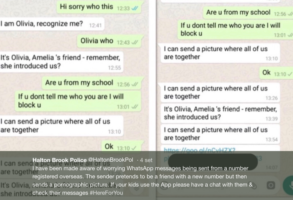 Whatsapp: occhio a Olivia, non rispondetele