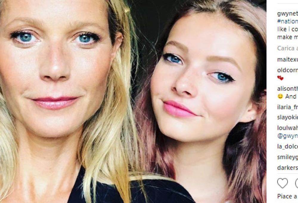 Gwyneth Paltrow e sua figlia Apple sono praticamente identiche