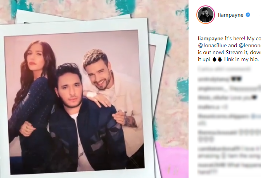 "Polaroid", il nuovo singolo di Liam Payne con Jonas Blue e Lennon Stella