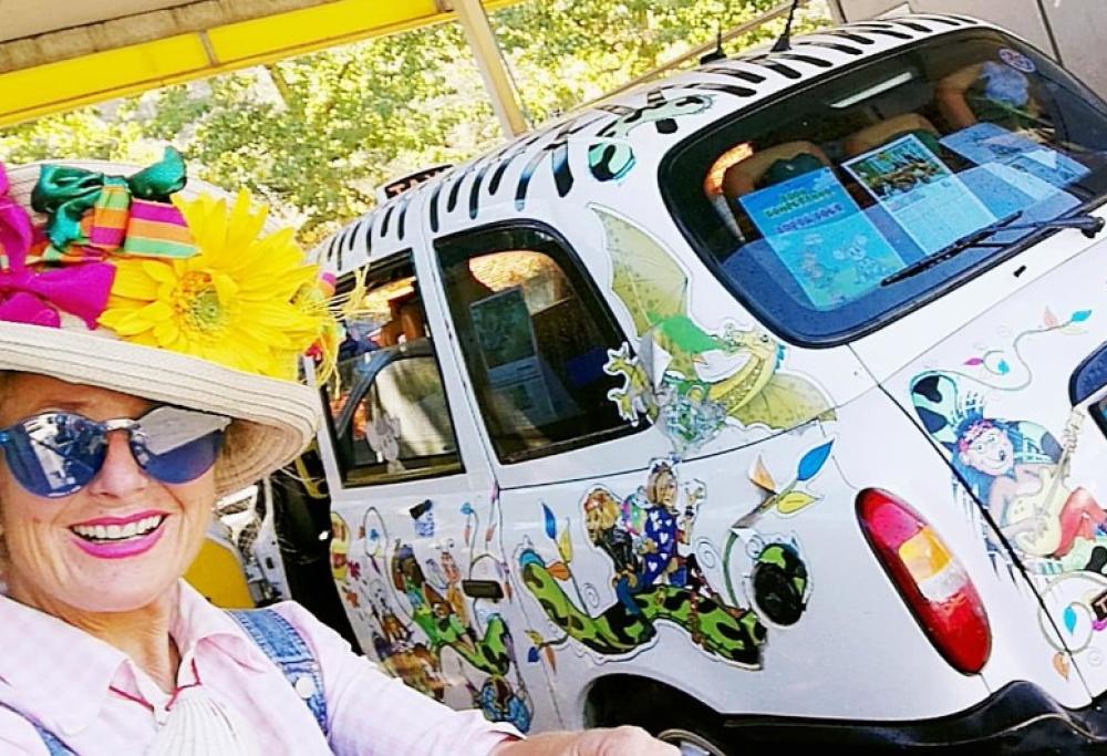 Zia Caterina, la tassista che accompagna i bambini malati di cancro in ospedale