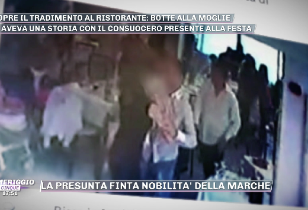 La moglie lo tradisce con il consuocero: scoppia la rissa in un ristorante di Chieti