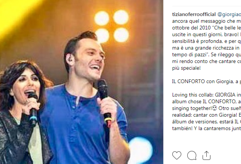 Giorgia: in "Pop Heart" anche un duetto con Tiziano Ferro e un omaggio a Whitney Houston