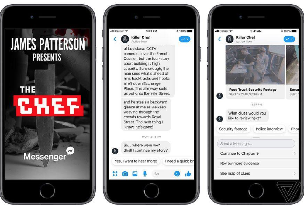 Facebook testa i romanzi da sfogliare su Messenger