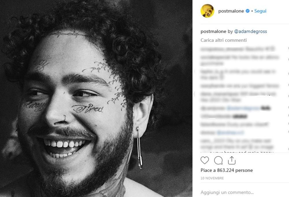 Post Malone: la rivelazione dell'ultimo anno arriva in Italia