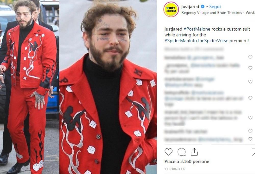 Il nuovo sorprendente look di Post Malone