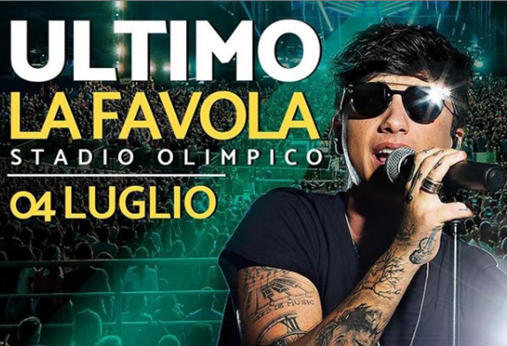 Ultimo, il "Colpa delle favole Tour" si arricchisce con una data all'Olimpico di Roma