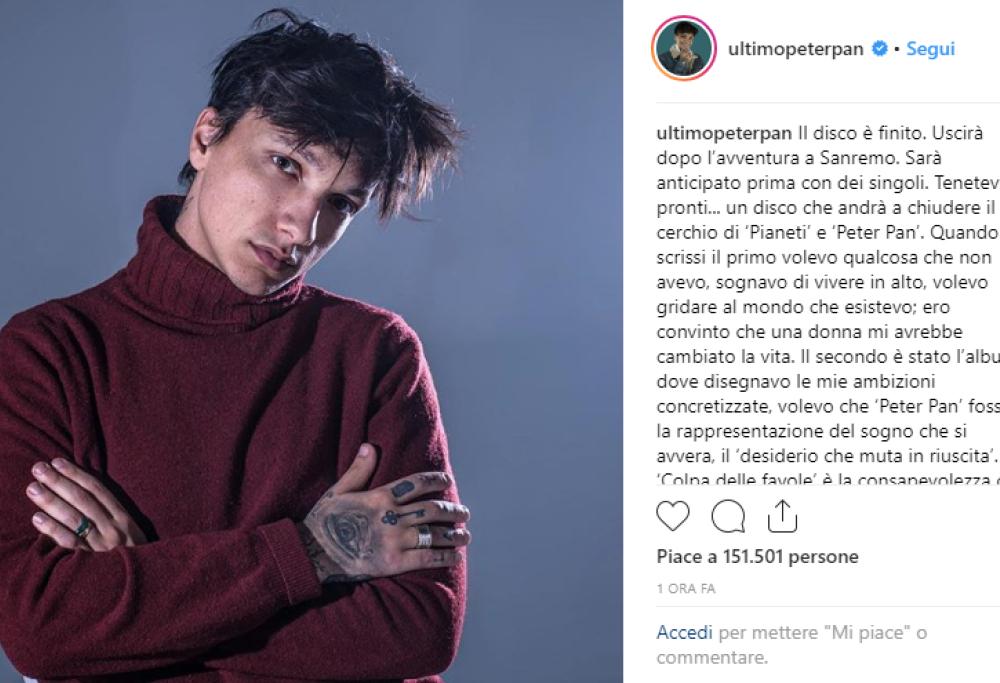Ultimo: la rivelazione sul terzo album