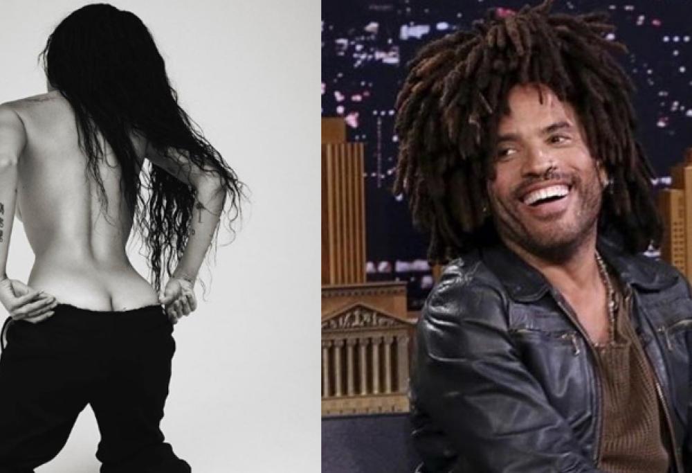 La figlia di Lenny Kravitz posta una foto nuda: la reazione del padre 