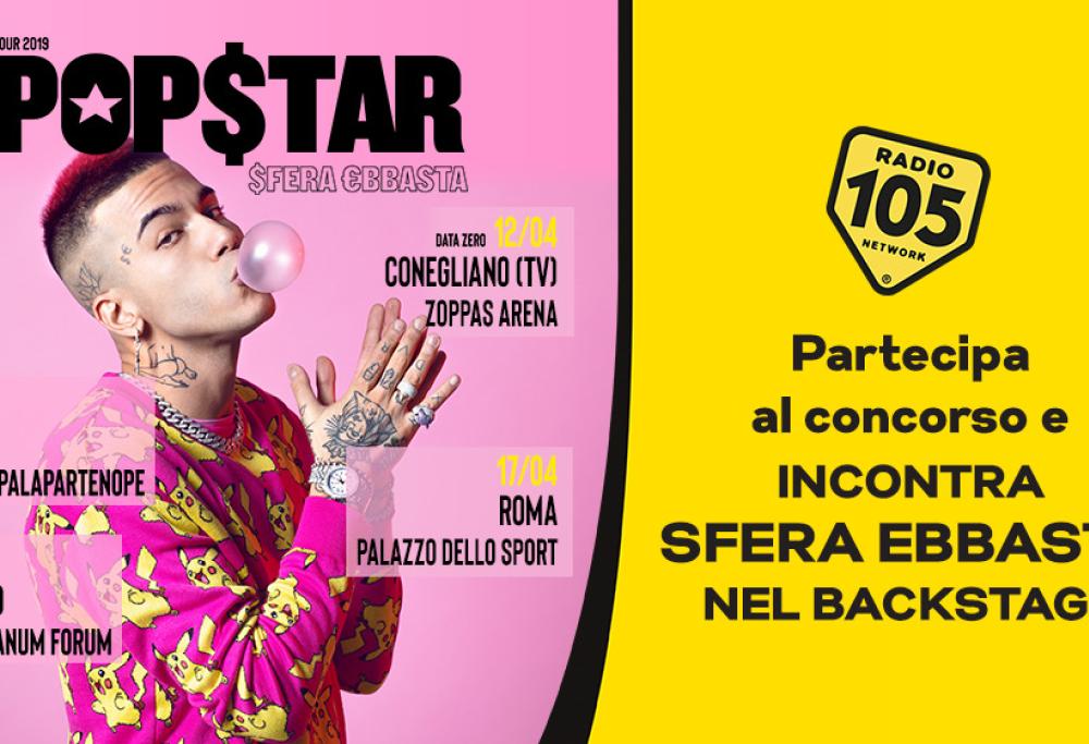 Ti piacerebbe assistere ai concerti di Sfera Ebbasta ed incontralo nel backstage? 