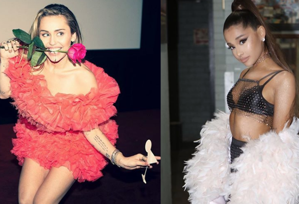 Miley Cyrus adora la canzone ‘7 Rings’ di Ariana Grande: ecco la prova