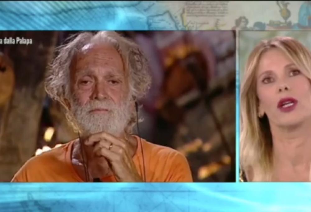 Isola dei famosi: scuse commoventi di Alessia Marcuzzi a Riccardo Fogli