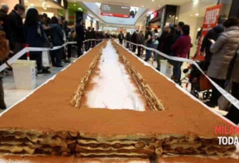 A Milano il tiramisù record: potrai assaggiarlo gratis