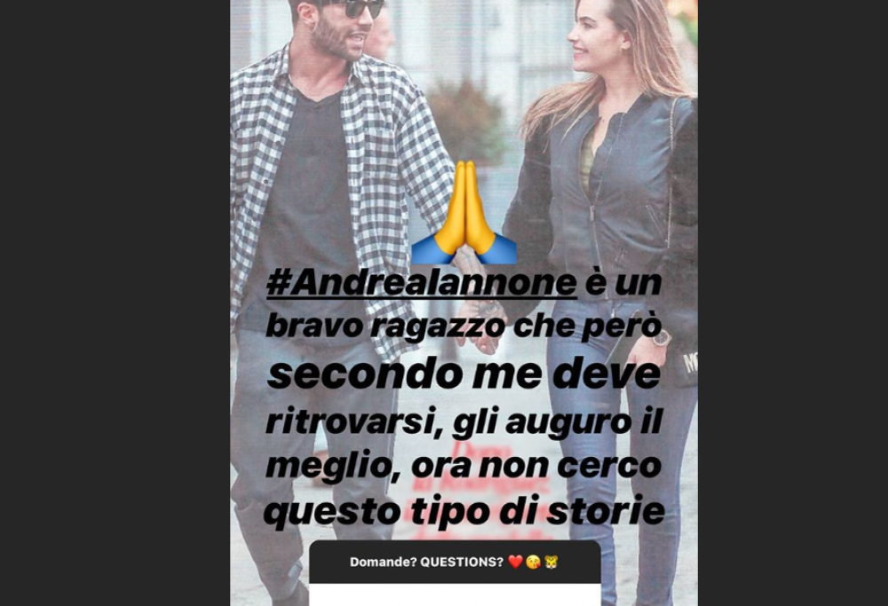 Andrea Iannone mollato così su Instagram dalla nuova fiamma