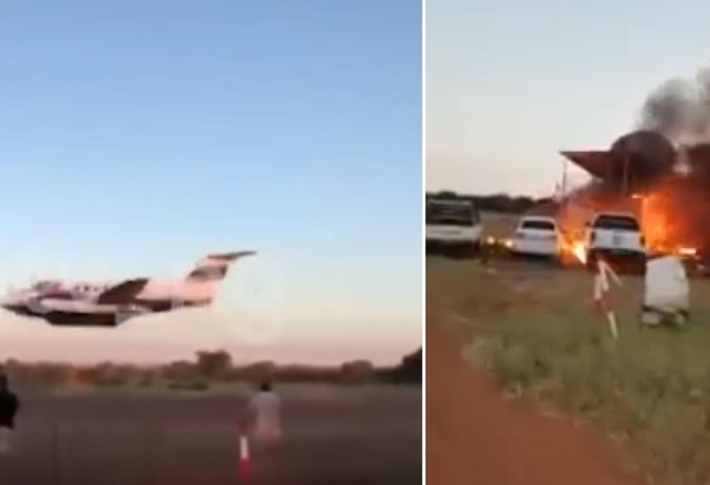 Si schianta con l'aereo per uccidere la moglie