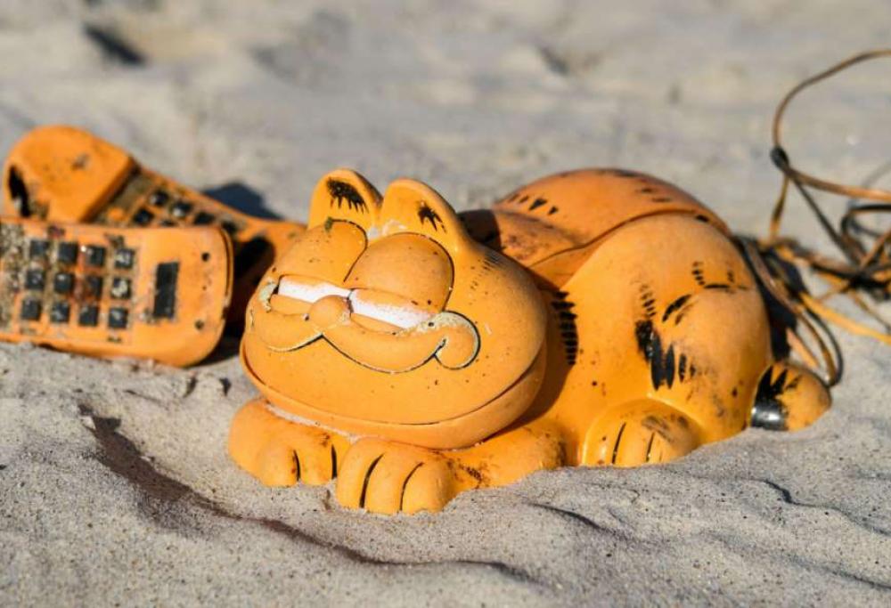 Svelato il mistero dei telefoni di Garfield trovati sulla spiaggia