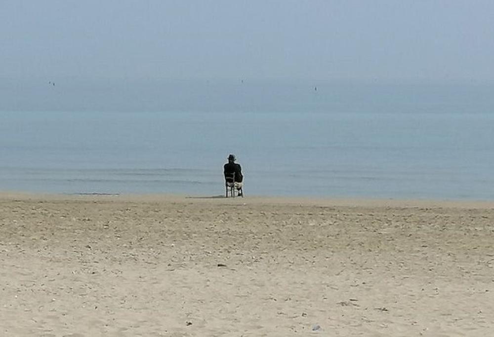Dopo una vita in miniera, 90enne fa 60 km al giorno per ammirare il mare