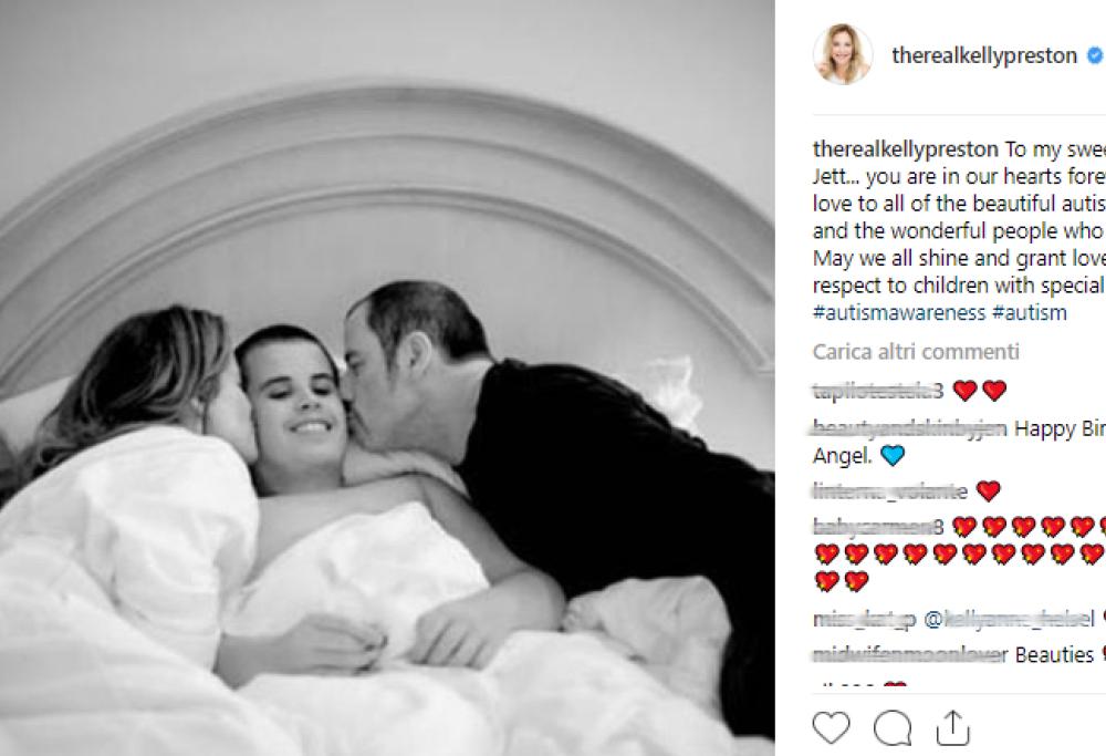 John Travolta e Kelly Preston: toccanti auguri al figlio che non c'è più