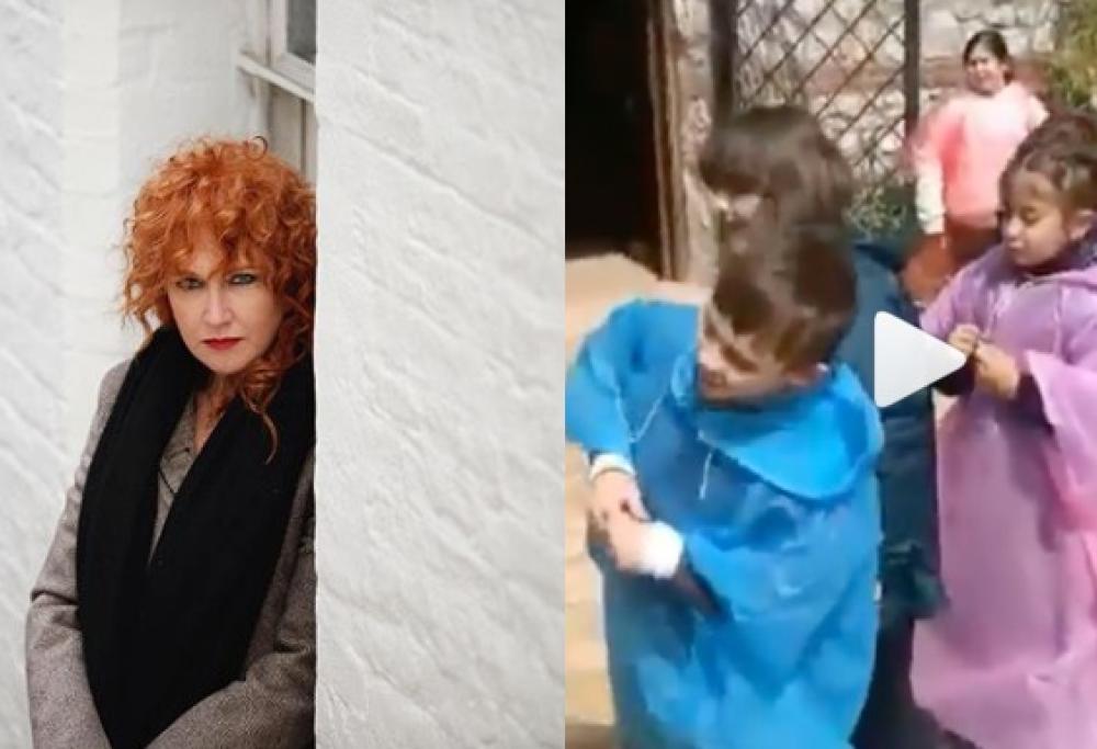 Fiorella Mannoia: bimbi cantano "Che sia benedetta", il video