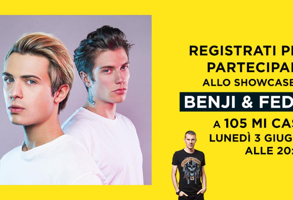 Registrati subito per provare ad assistere allo showcase di Irama a 105 Mi Casa