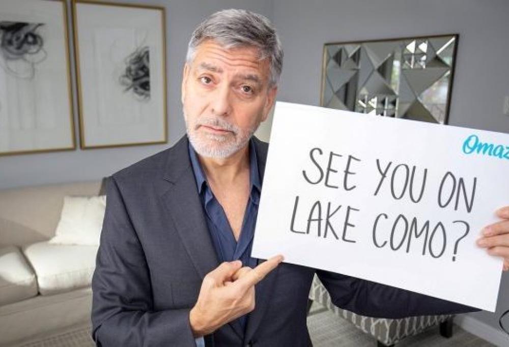 A cena con George Clooney e Amal sul Lago di Como? Ecco come fare