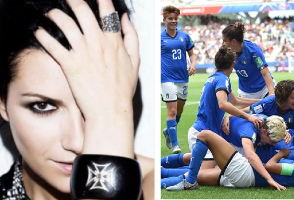 Laura Pausini: "Tifo per le azzurre. Ho dovuto combattere come loro"