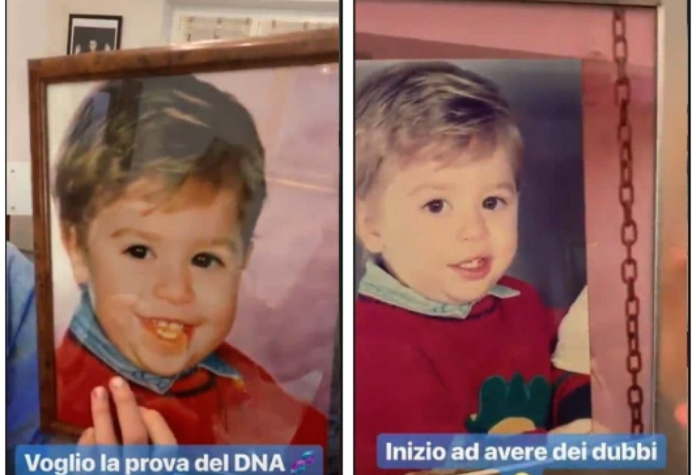 Fedez chiede ironicamente il test del DNA alla Ferragni per Leone