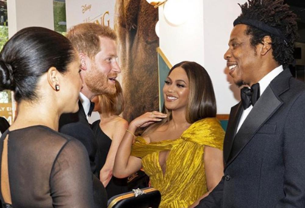 Beyoncé ai neogenitori Harry e Meghan: "Trovate tempo per voi stessi"
