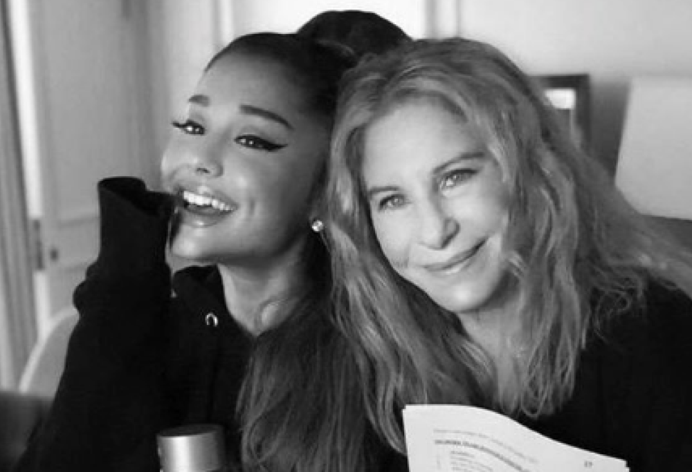 Ariana Grande ha duettato con Barbra Streisand