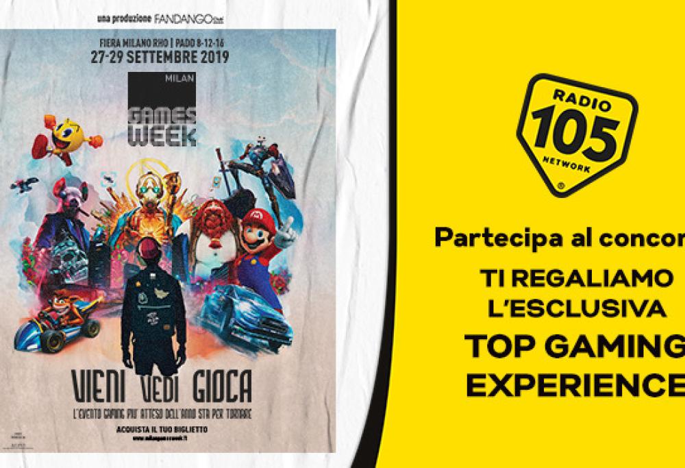 Partecipa al concorso e prova vincere la nostra Top Gaming Experience alla Milan Games Week 2019!