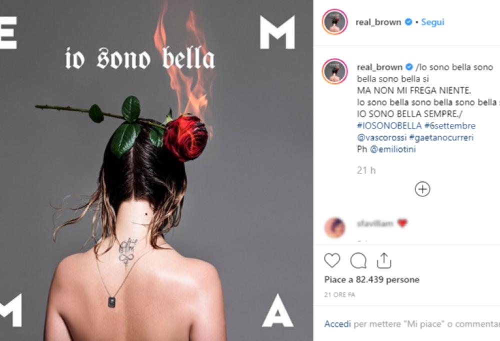 Emma Marrone presenta la cover del nuovo singolo "Io sono bella"