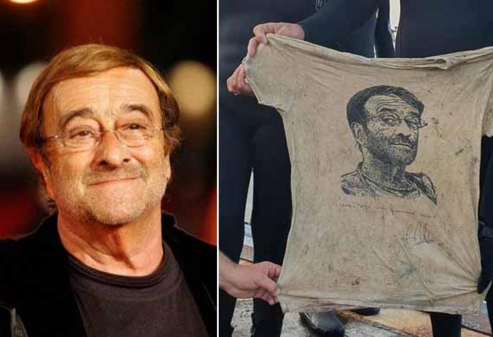 Lucio Dalla: trovata una t-shirt con il suo autografo in fondo al mare