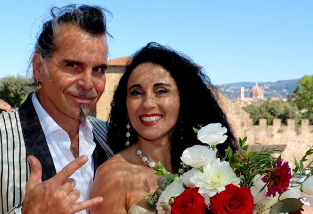 Piero Pelù ha detto sì: ha sposato la sua Gianna Fratta