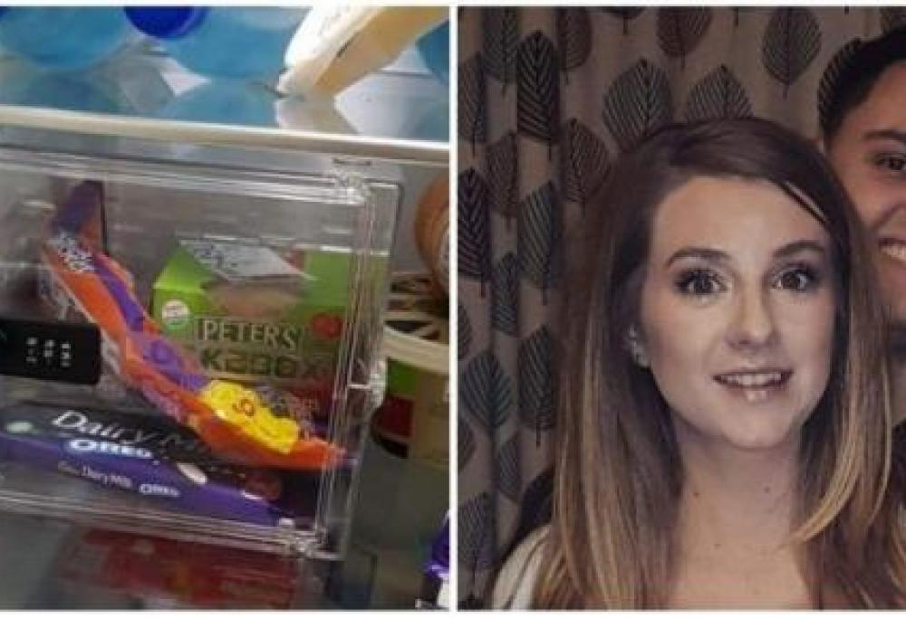 Compra una cassaforte da frigo perché la fidanzata gli ruba il cioccolato