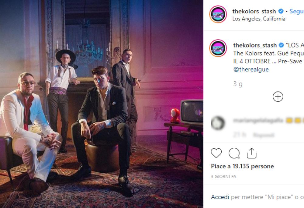 The Kolors feat. Gué Pequeno: in arrivo il nuovo singolo, "Los Angeles"