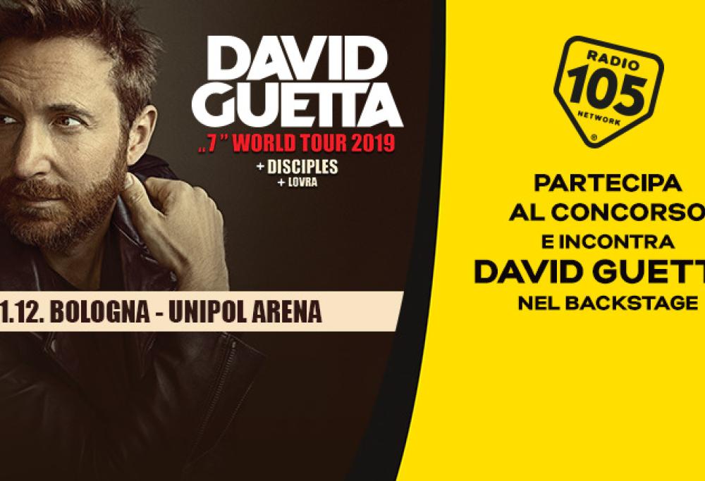 Partecipa al concorso e incontra David Guetta nel backstage!