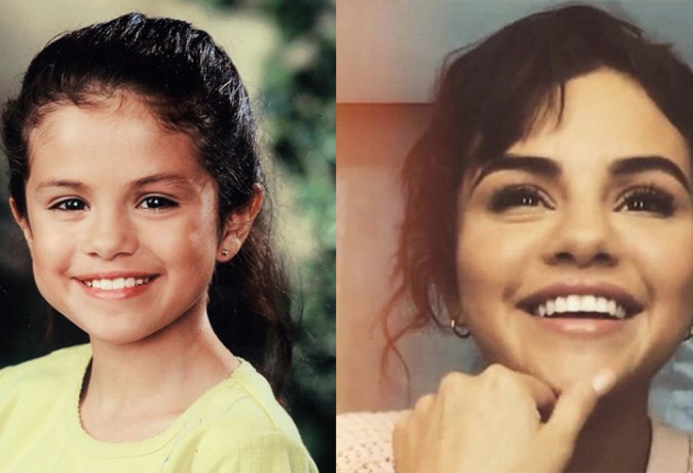Selena Gomez pubblica delle sue foto da bambina e fa il pieno di like