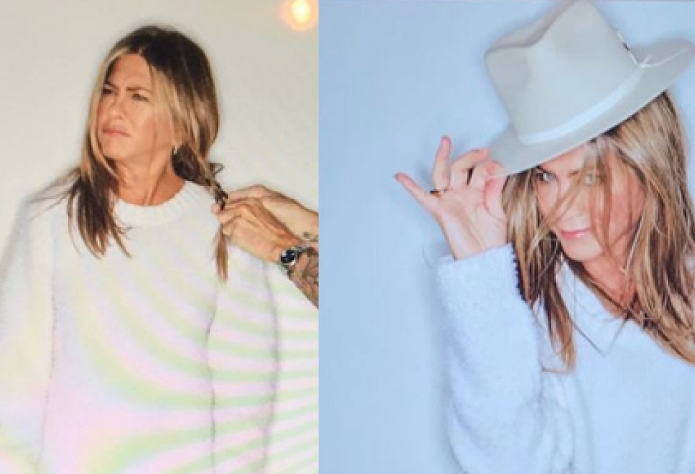 Jennifer Aniston mostra cosa si nasconde dietro una foto perfetta