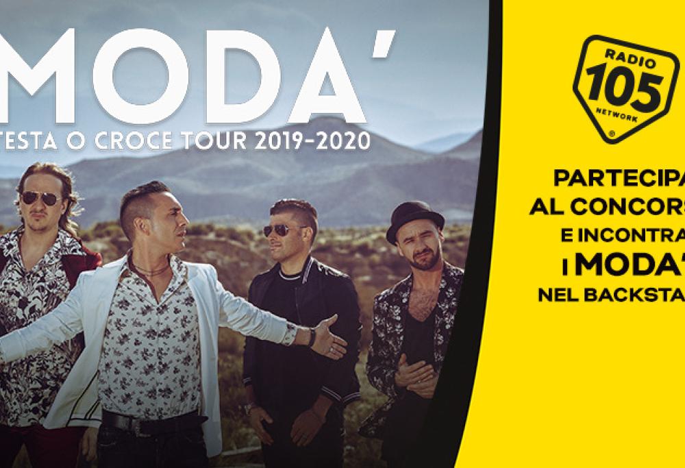 Partecipa al concorso e incontra i Modà nel backstage!
