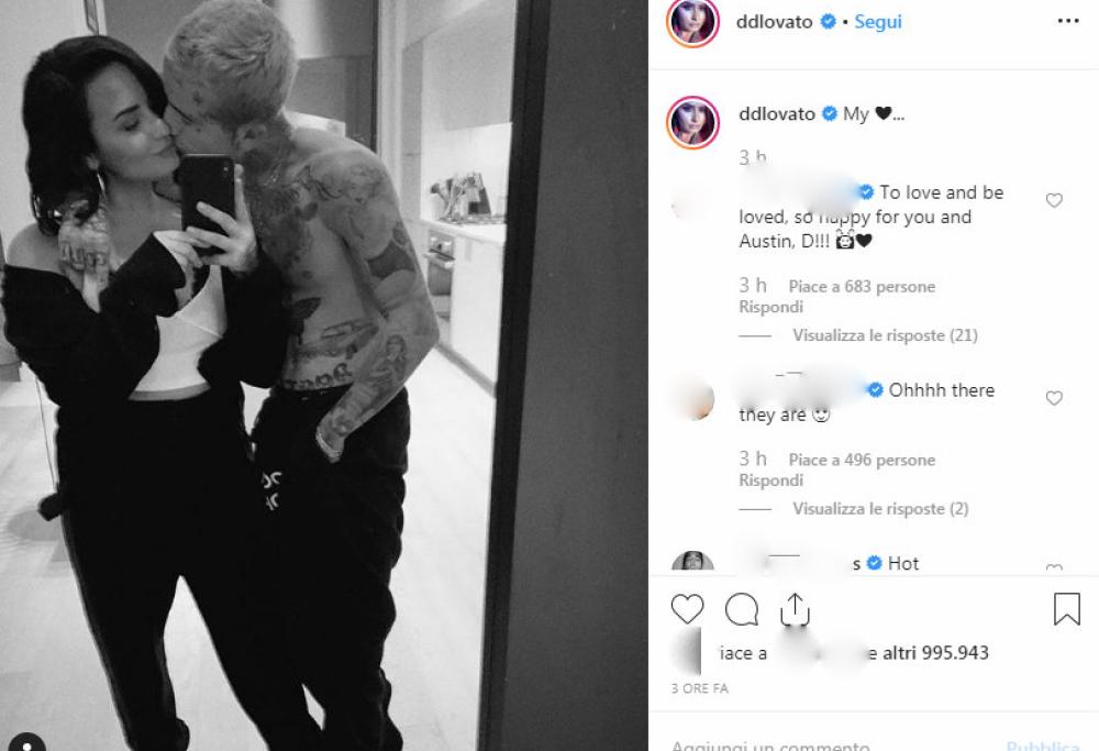 Demi Lovato ha un nuovo fidanzato: il modello Austin Wilson