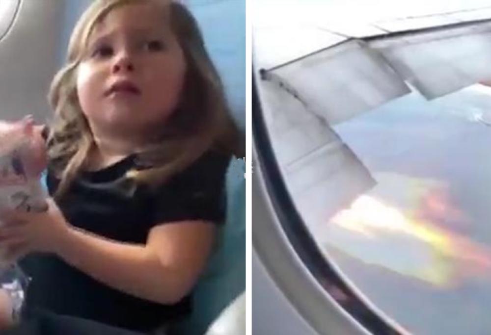 Filma la‌ ‌figlia‌ ‌mentre‌ ‌è‌ ‌in‌ ‌volo‌ ‌ma‌ ‌vede‌ ‌qualcosa‌ ‌che‌ ‌non‌ ‌va‌ ‌sull’aereo‌