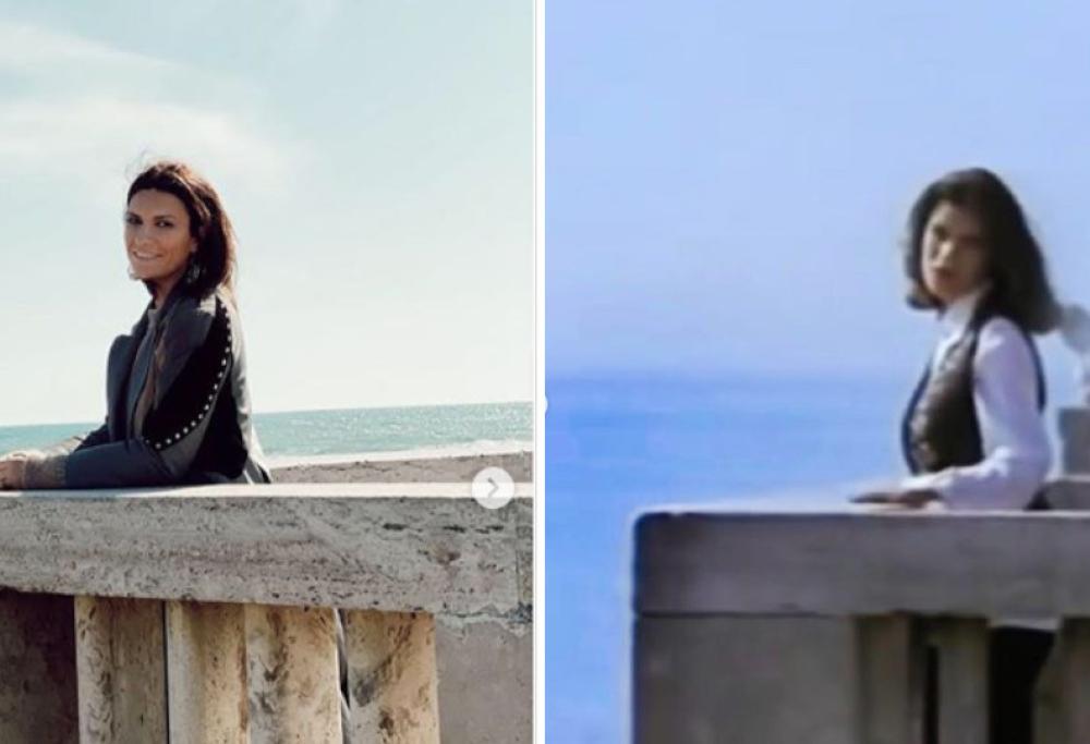 Laura Pausini: la foto sul pontile de "La solitudine" fa il pieno di like