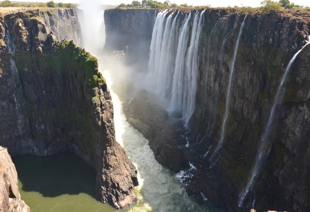Le cascate Vittoria si stanno prosciugando per colpa dei cambiamenti climatici