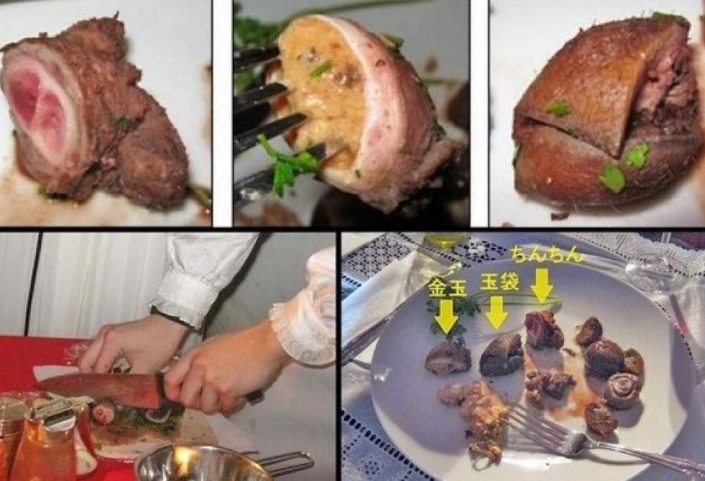 Cucina i suoi genitali e li serve al ristorante per 250 dollari a persona