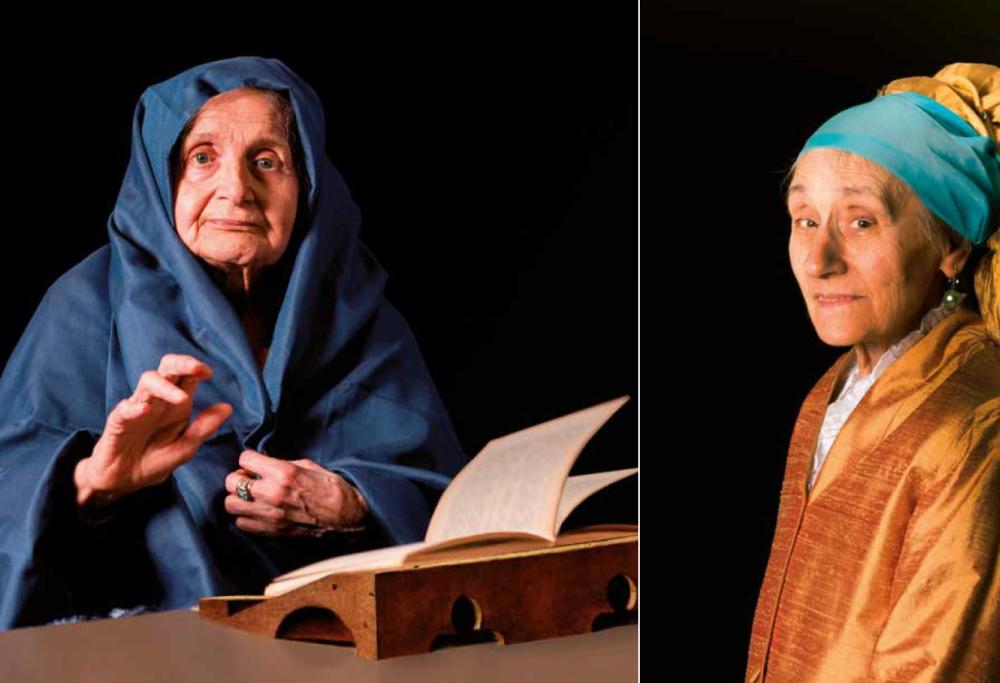 Gli anziani dell'Israa di Treviso diventano opere d'arte