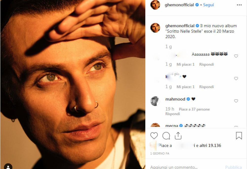 Ghemon: il nuovo album, Scritto nelle stelle, uscirà nel 2020