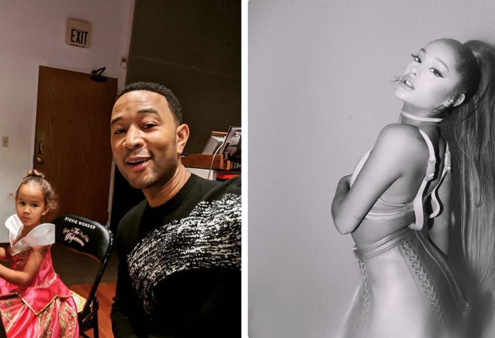 John Legend: per la figlia, Ariana Grande è molto più brava di lui