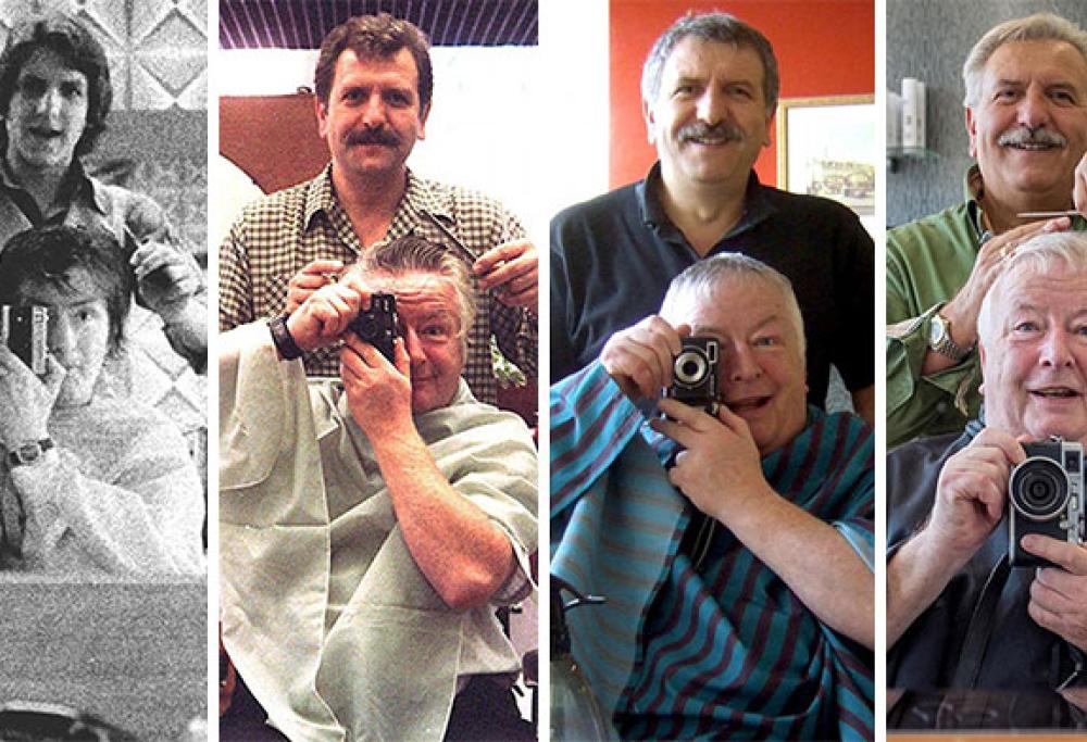 Quest'uomo da 40 anni si scatta un selfie tutte le volte che va dal barbiere 