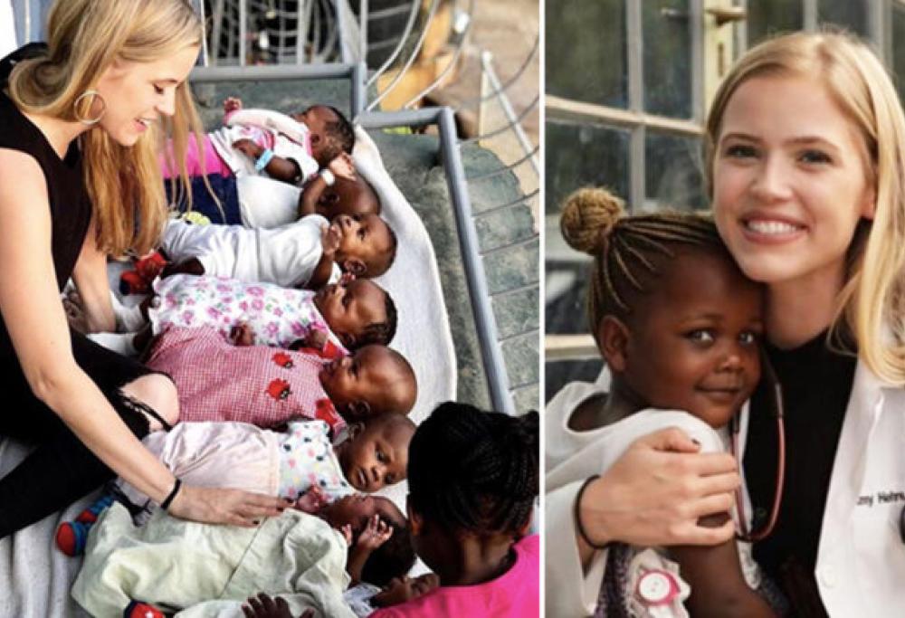 Questa donna ha lasciato tutto per aprire una clinica per orfani in Kenya